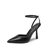 DREAM PAIRS High Heels for Women Closed Pointed Toe