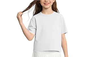 Girls Athletic Tank Tops Open Tie Back Sleeveless Workout Running Tennis Sports Shirts 2025 Solid Color Tees
