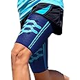 Sparthos Thigh Compression Sleeves (Pair) – Quad and Hamstring Support – Upper Leg Sleeves for Men and Women – Made from Innovative Breathable Elastic Blend – Anti Slip