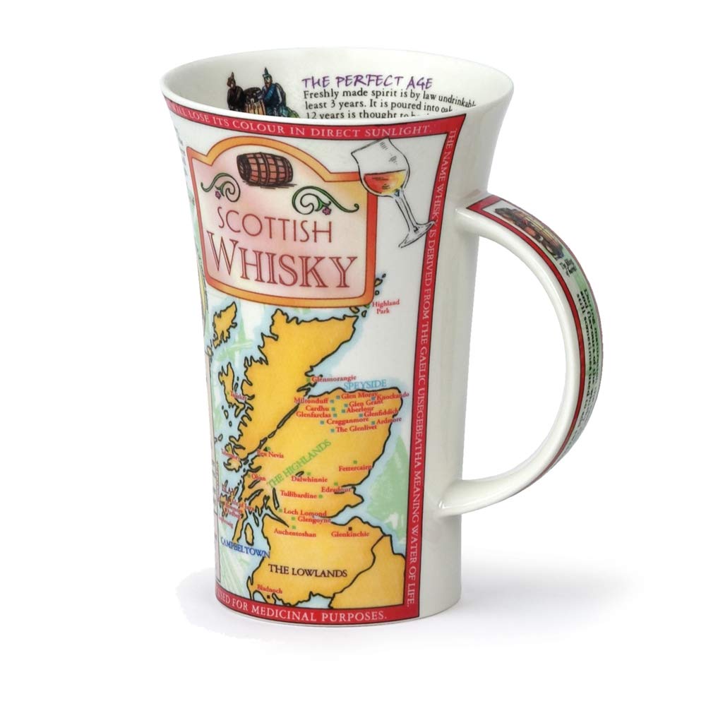 Dunoon Fine Bone China Glencoe Shaped Mug - Scottish Whisky — image 1
