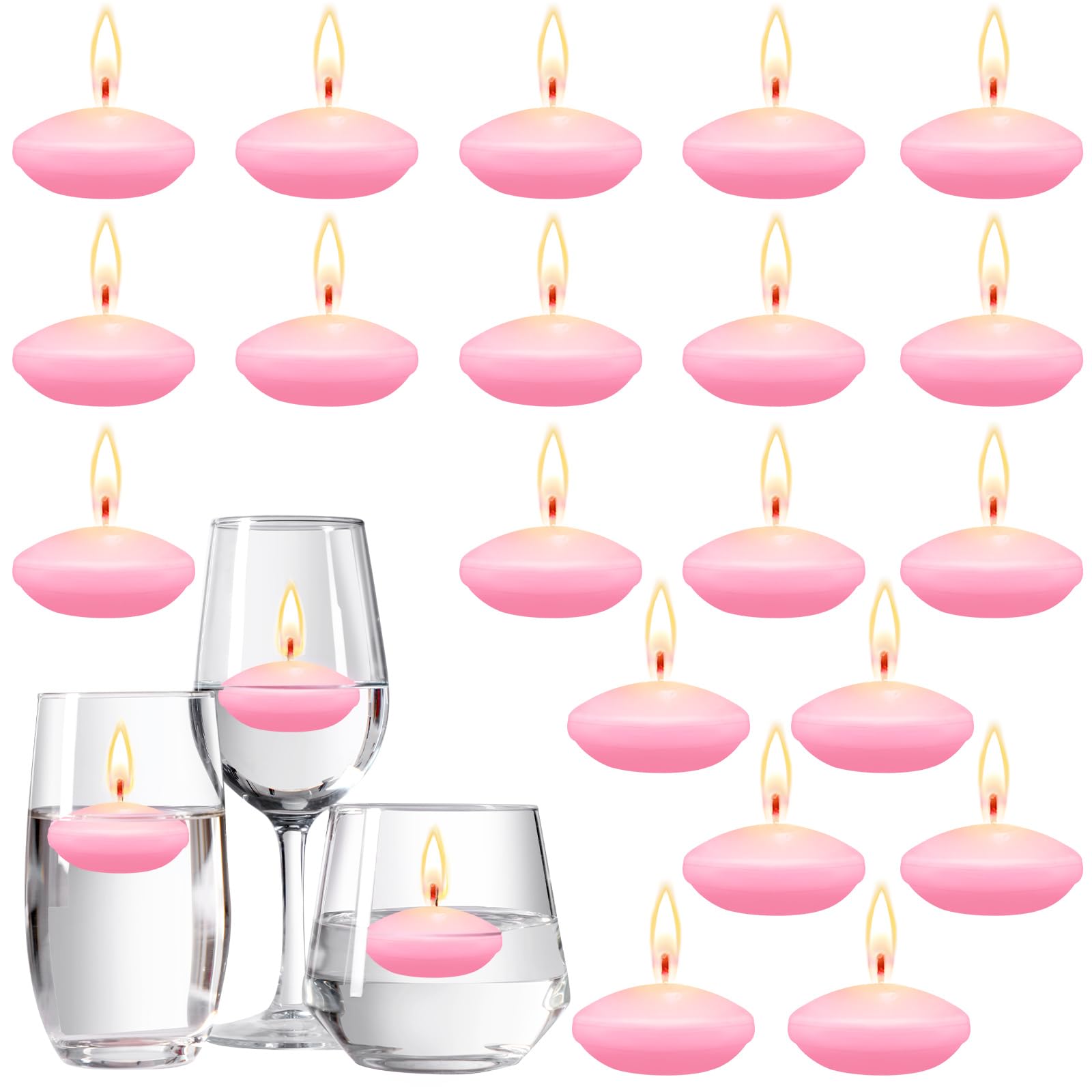 Photo 1 of **MISSING PARTS**
Nuanchu 20 Pcs Pink Floating Candles Centerpieces for Wedding 1.5 Inch Small Unscented Floating Candles Decoration for Wedding Party Thanksgiving Halloween Christmas Holiday and Home Pool Decor