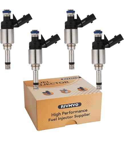 Soillar 4-Pack Fuel Injectors For Hyundai Sonata 2015-2017 & Kia Sorento 2.4L