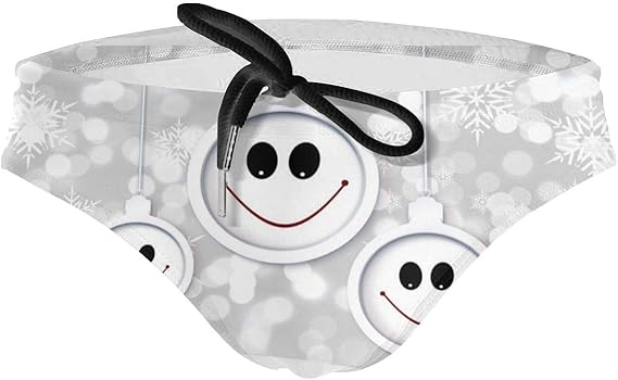 Amazon Co Jp メンズ スイム パンツ ビキニ クリスマスの幸せそうな顔 ボード ボクサー ショーツ 水着 セクシー スイムウエア サーフ 服 ファッション小物