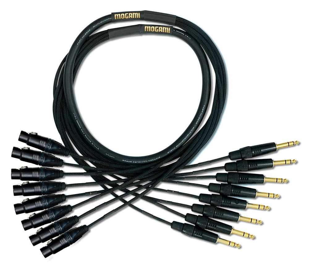 Mogami Gold 8 TRS-XLRF-20 Audio Adapter Snake