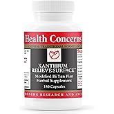 Health Concerns Xanthium Relieve Surface – Sinus Relief & Seasonal Allergy Support – Nasal Congestion & Immune Health Supplement – Bi Yan Pian Chinese Herbal Formula – 180 Capsules