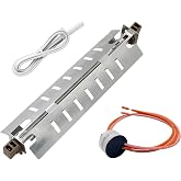 AMI PARTS WR51X10055 Refrigerator Defrost Heater Kit | Temperature Sensor WR55X10025, High Limit Thermostat WR50X10068 Replacement Compatible with General Electric