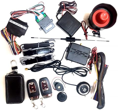 Amazon Co Jp アルファード10系 イモビ付き車両対応品 スマートキーエンジンプッシュスタートキット エンスタ 専用別配線付 フルオプションセット 日本語説明書付き 電話サポート対応 車 バイク