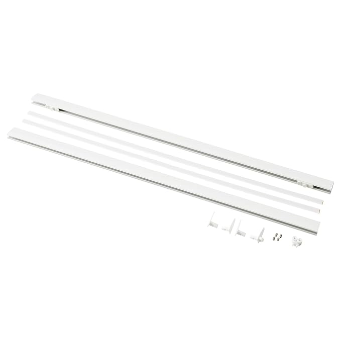 Zigzag Trading Ltd Ikea Vidga Panel Curtain Holder White Amazon