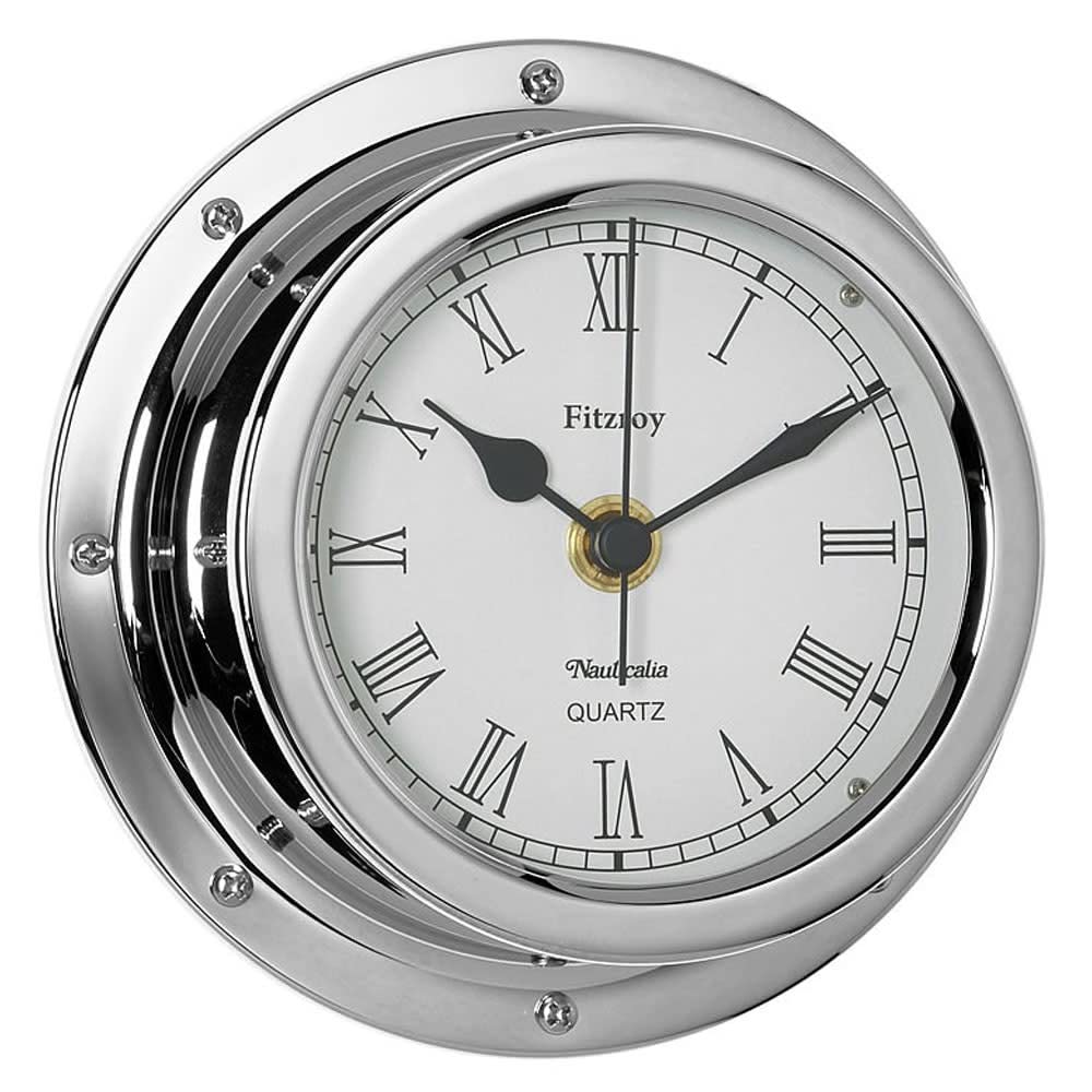 Fitzroy QuickFix Clock, Chrome