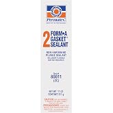 Permatex 80011 Form-A-Gasket #2 Sealant, 11 oz.