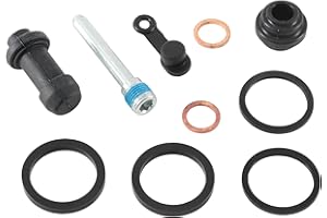 All Balls Racing 18-3011 Caliper Rebuild Kit Compatible with/Replacement For Kawasaki KX 125, KX 250 1997-2000, Yamaha WR250F