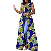 African Dresses for Women Plus Size Party wear Split Ball Gown Cocktail Ankara Clothing Clothes
