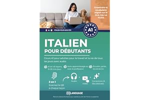 Italien pour débutants : Cours A1 pour adultes pour le travail et la vie de tous les jours avec audio: Un cours A1 complet av