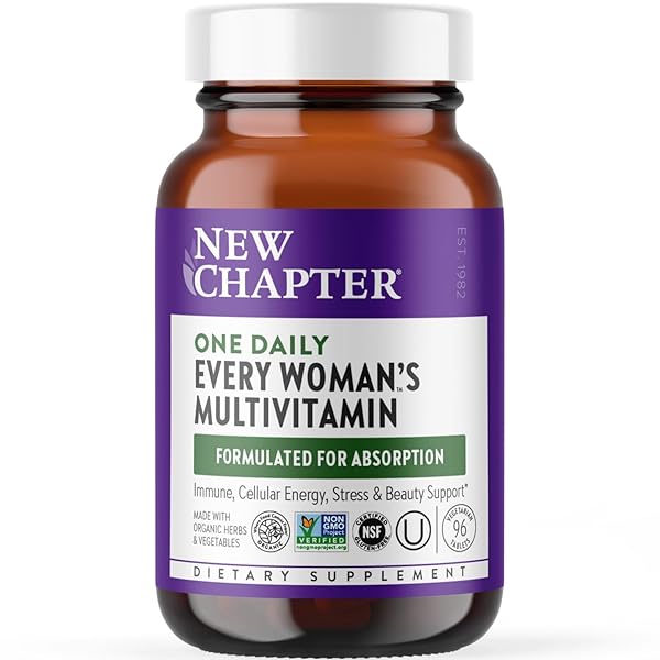 NEW CHAPTER WOMEN’S MULTIVITAMIN FOR IMMUNE, BEAUTY +...