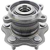 WJB WA512535 Rear Wheel Hub Bearing Assembly Replace Moog 512535 Timken HA590564