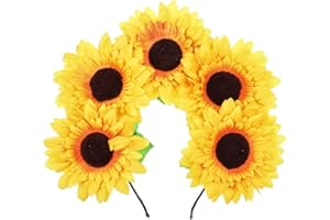 DDazzling Day of the dead floral headband dia de los muertos costume halloween flower headpiece