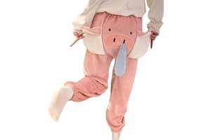 GENERIC Mens Pajama Pants,Funny Elephant Shorts Cute and Novelty Womens Pajama Bottoms Couple Loose Home Casual Pajama Shorts