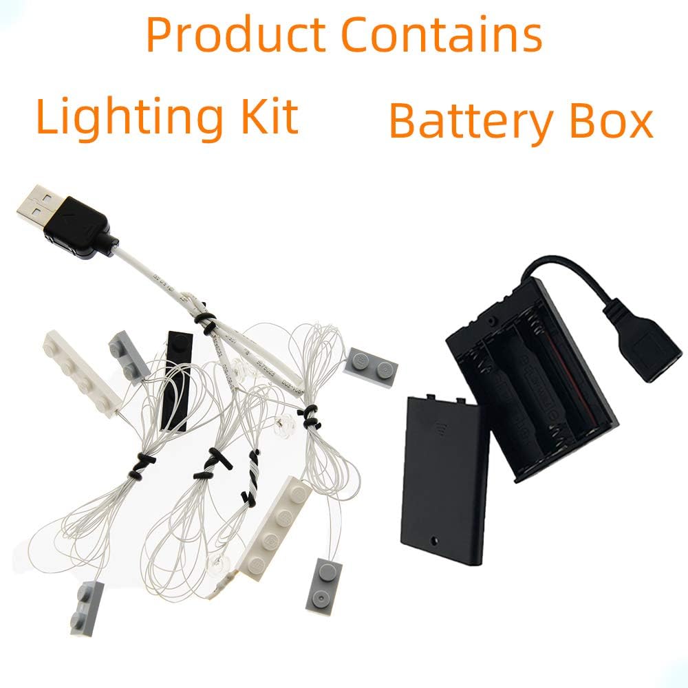 GEAMENT LED Light Kit for International Space Station - Compatible with LEGO Ideas 21321 Model (Building Set Not Included) - Image 3