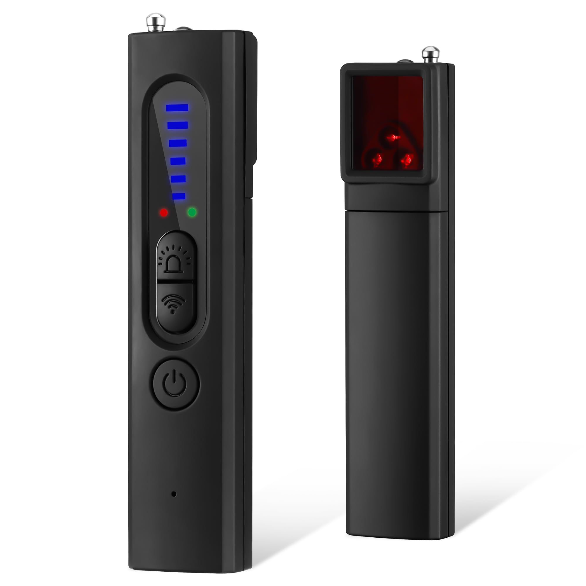 Kssvzz Hidden Camera Detector, Portable Anti Spy Camera Detector, 4-in-1 Multifunction Camera Scanner Detector for Home, Car, Office, Hotel, Travel