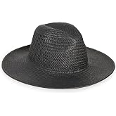 Hat Attack Women's Vented Luxe Packable Straw Hat