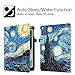 Fintie Case for iPad 6th / 5th Generation (2018 2017 Model, 9.7 Inch), iPad Air 2 / Air 1 (9.7 Inch) - [Corner Protection] Multi-Angle Viewing Stand Cover with Pocket, Starry Night