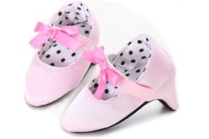 Newborn Baby Girls Shoes Bowknot Soft Sole Crib Shoes First Walkers