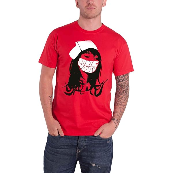 Amazon.com: Men's Sublime Grn 40 Oz T-Shirt Small Red