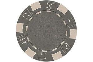 DA Vinci 50 Clay Composite Dice Striped 11.5-Gram Poker Chips