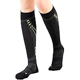 aoFIT Compression Socks for Women & Men (1 Pair) Circulation 15-20mmHg Support for Running, Travel, Athletic, Cycling
