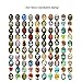 50 Jewelry Making Kit Wholesale Cameo Arts Craft Random Collection for DIY Oval Handmade Cabochon 25x18mm