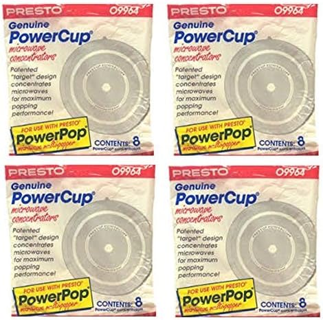 16 Presto Genuine PowerCup Power Cup Microwave POPCORN Popper Concentrator-09964