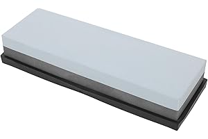 Knife Sharpening Stone, 240/400 Grit Sharpening Stone, DoubleSided Whetstone, Coarse Grinding and Fine Grinding, with Nonslip