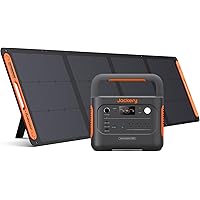 Picture of Jackery Solar Generator 1000 v2 with 200W Solar Panel(2024 New),1070Wh Portable Power Station LiFePO4 Battery,1500W AC/100W USB-C Output,1Hr Fast Charge for Outdoor,Off-Grid Living,RV,Emergency
