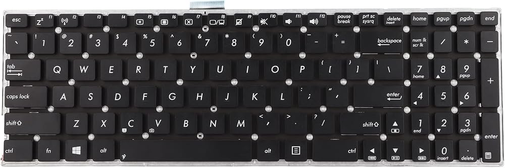 ciciglow Laptop Replacement Keyboard 102 Keys for K555 X555L R556L D4010 A555L