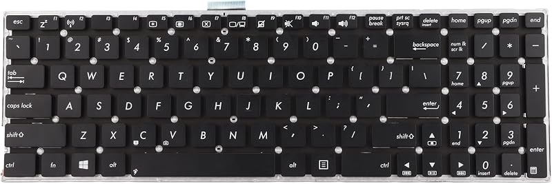 ciciglow Laptop Replacement Keyboard 102 Keys for K555 X555L R556L D4010 A555L