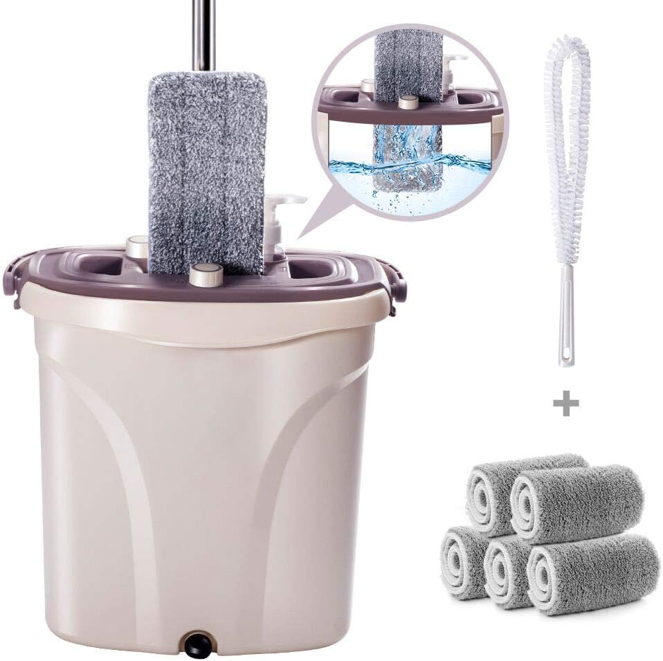washable squeeze mop