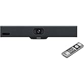Yealink A10-010 All-in-One Video Meeting Bar 4K Conference Room Camera and Microphone with Android System, 120° FOV, Speaker 