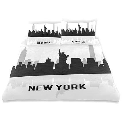 Amazon Com Duvet Cover Cotton Bedding 3 Piece Set Comforter Quilt