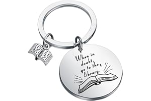 FUSTMW Book Lover Gifts I Love To Book Bracelet Bookworm Gift Librarian Gift Book Lovers Jewelry Gift for Reader Book Club