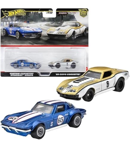 ホットウィール ‘69 CORVETTE 1/18,1/64 2台 Amazon.com: Hot Wheels '69 Corvette 1:64 Scale Die-cast Car Model