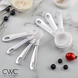 COOK WITH COLOR 12 PC Measuring Cups Set and