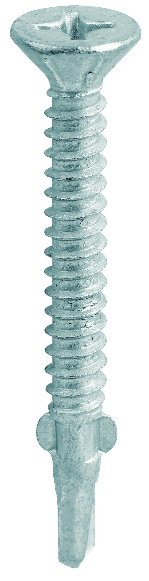 TIMCO Wing Tip Self Drilling Screws - Countersunk - For Timber to Light Section Steel - Exterior - Silver - Box of 200