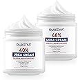 OUKEYA Urea Cream 40 Percent, Foot & Hand Cream for Dry Cracked, Urea Lotion for Feet Maximum Strength(12.35Oz X 2 Packs)