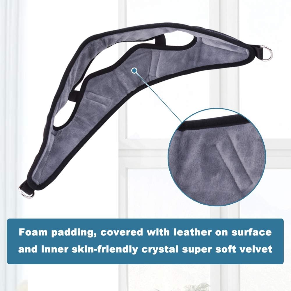 Cervical Traction Device Component Head Halter Replacement for Neck Pain Relief, Chin Cover for Door Frame Neck Traction Stretcher: Health & Personal Care
