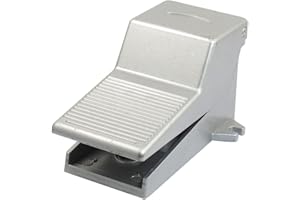 SOURCING MAP G1/4" 5 Way 2 Position Momentary Air Tool Foot Pneumatic Pedal Valve Switch