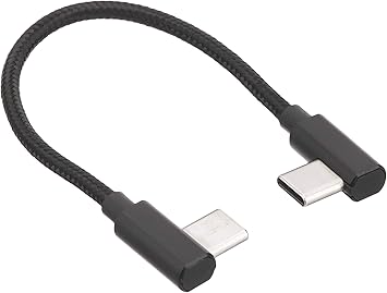 Amazon アイネックス Usb Type Cホストケーブル C C 両端l型 10cm Ucc Ll01t Ainex Usbケーブル 通販