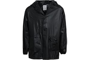 Lilly of New York Boys’ Raincoat - Waterproof Rain Jacket - Hooded Slicker Raincoat for Infants, Toddlers, Boys (12M-6)