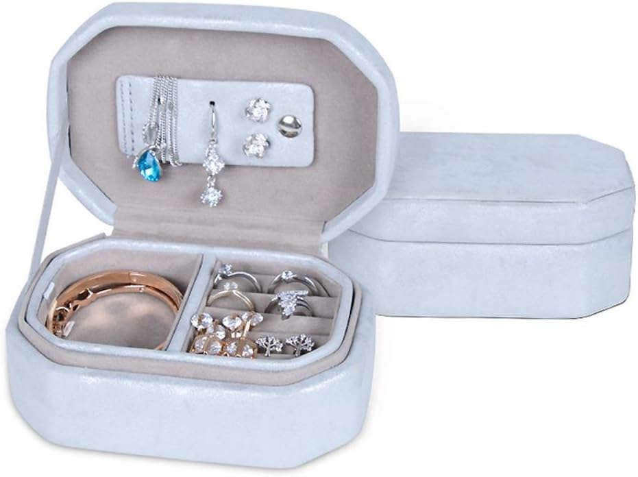 WEIQI BOX Small jewelry box/jewelry storage box/ring Necklace box/Watch earrings bracelet box, women must jewelry box, 2