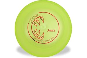 Hyperflite Pup Jawz Yellow Disc • for Dogs Under 16" • 7 Inch / 90 Grams • Puncture Resistant • Made in The USA