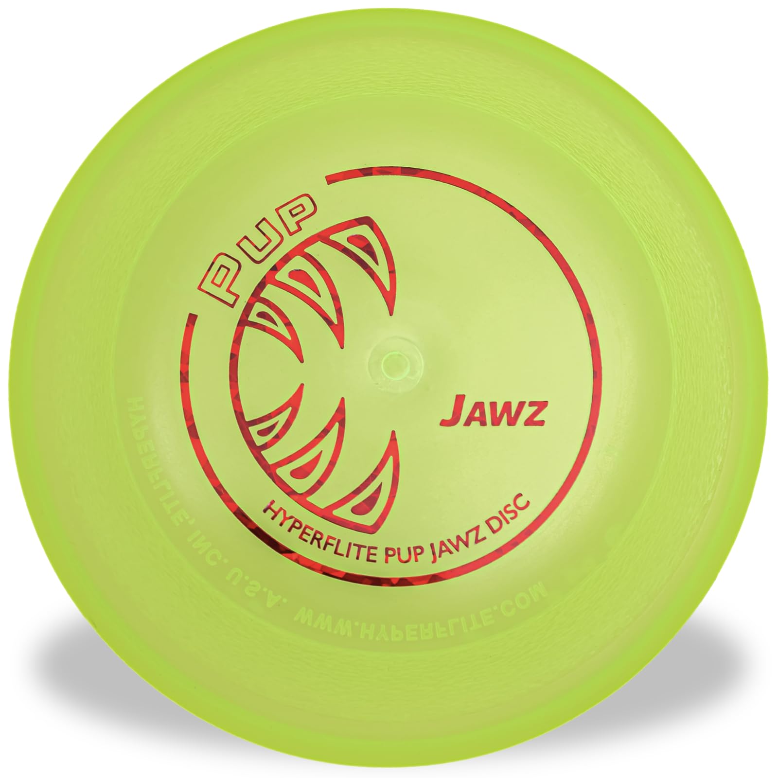Hyperflite Jawz Pup, 7-Inch, Lemon-Lime